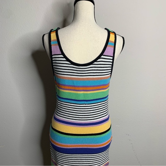 Roxy Sunshine Bouquet Stripe Knit Midi Dress - Picture 10 of 14